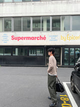 ヴェアリアスセルビッジワイドデニムパンツ