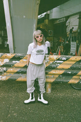 コラボレーションクロップTシャツ（ホワイト） I CULT TOKYO × HAVISM