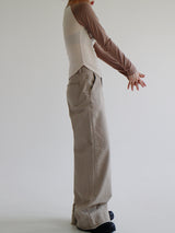 トラジョンワイドパンツ / no.5186 Trasion Wide Pants (2color)