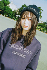 コラボレーションニット帽（ブラック）I DAYDAY seoul × CrossDressly (6605996687478)