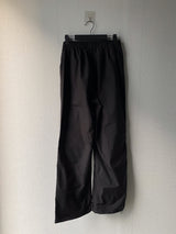 ラップストリングピンタックナイロンパンツ