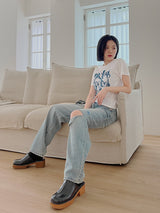シャークTシャツ / Shark T-shirt (2color)