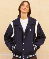 バーシティスタジャン/RCH varsity stadium Jacket navy