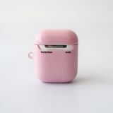 ハード airpods ケース 'ストロベリーフレーバーミルク'