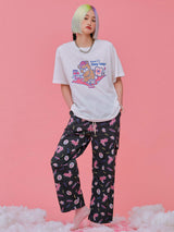 21SS Sleepy Teddy 1/2 T-Shirt WHITE (6552553324662)