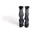 デニムレッグウォーマー / DENIM LEG WARMER (BLACK)