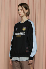 EMBLEM LOGO SWEATSHIRT / BLACK