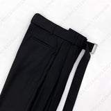 ツインベルトワイドパンツ/SK Twin Belt Wide Pants (3 colors)
