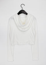 クロップフードTシャツ/BB Crop Hooded T-shirt (4color)