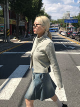 ミッキーツータックミニスカート