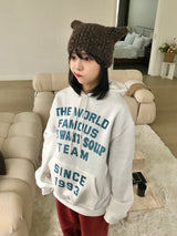 Siamese boucle beanie 