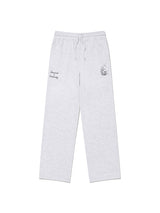 WITTY BUNNY BOUQUET GIRL TRAINING PANTS [MELANGE GRAY]