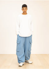 ディビジョンワイドカーゴパンツ/DIVISION WIDE CARGO STRING PANTS