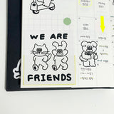 エディ&ラビ ドローイングステッカーパック / Eddy&Rabi Drawing Sticker Pack