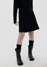 ターンプラネットミディスカート/Turn pleat midi skirt (3color)