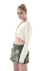 ミリタリーミニスカート/MILITARY MINI SKIRT
