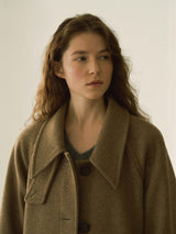 Single wool long coat (6653792485494)