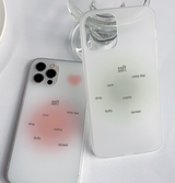 ラブレターピンクフォーンケース / Love Letter pink Phone Case
