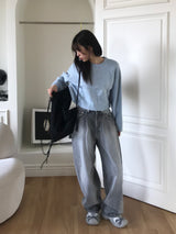 ラブサムルーズフィットニット