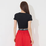 キューピッドクロップTシャツ/TOP(9226) Cupid Crop Tee