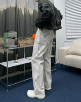 TN ウォータープリントワークパンツ / TN Water-printed Work Pants (2 colors)