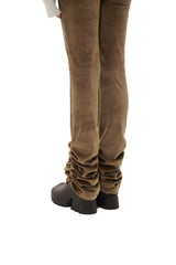 ベルベットシャーリングレギンス/VELVET SHIRRING LEGGINGS