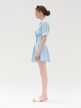 PLEATS DETAIL WRAP ONEPIECE_SKY BLUE (6580886470774)