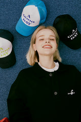 クラックメッシュキャップ / CRACK MESH CAP (black)