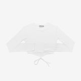 [NONCODE] レグジットストラップクロップTシャツ