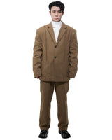 コーデュロイセットアップ-BROWN （送料込）- WooStore