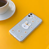 フラワーバニーケース (アイフォンケース) / Flower bunny case (iphone case)