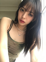 ロエルメッシュロングワンピースセット