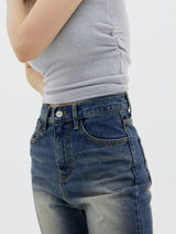 No.7089 マイルブーツカットデニムパンツ/No.7089 Mile bootcut denim pants