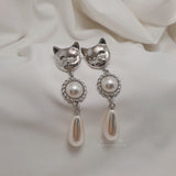 メルビーザキャットシリーズ - ザエレガンスピアス / Melbie The Cat Series - The Elegance Piercing (Silver ver.)