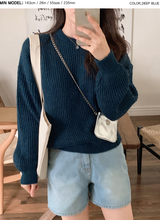 [SHOPPERMADE] Nuts Mohair Wool Knit (4color)