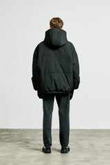 essential oversize duckdown peded parka black (6615478075510)