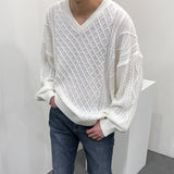 ルーズフィットメンニット/SK Loose fit Fischer Man Knitwear (5 colors)