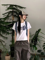 アコンジッパーポケットナイロンワイドツーウェイジョガーパンツ/ Acorn Zip Pocket Nylon Wide Two Way Joggers