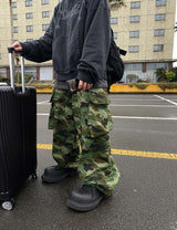 カモバンディングワイドワイドパンツ
