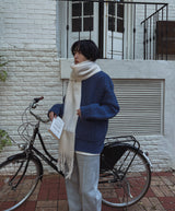 [Handmade]ウィークリーハイネックファスナーカーディガン (4 color)