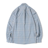Layla The reason for love Holiday Check Shirt S71 Glacier Gray (6550300164214)