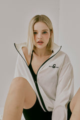 ウォータープルーフウィンドブレーカー / G WATER PROOF WINDBREAK (ivory)