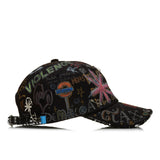 BBD Tweed Cap Hommage Graffiti Ver. (Black) (4642339913846)