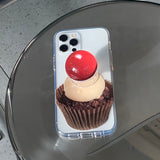 Cherry Cupcake Phone Case Bead Tok Set