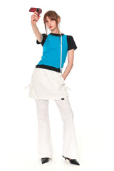 ZIZE SLEEVELESS (BRUISH GREEN)