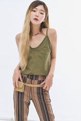 ジョーイバックストラップスリーブレス / Joy Back Strap Sleeveless (2 colors)