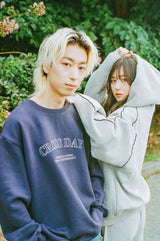 コラボレーションスウェットパンツ（グレー）I DAYDAY seoul × CrossDressly (6605997998198)