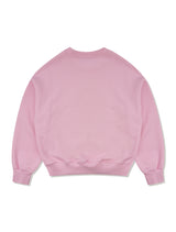 Women's Crop Bear Friends Embo Embroidery Sweatshirt Pink(FCB3TS355W)