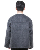 モヘアカーディガンジャケット-CHARCOAL （送料込）- WooStore