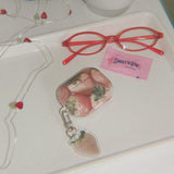 Pale Strawberry Airpod Case